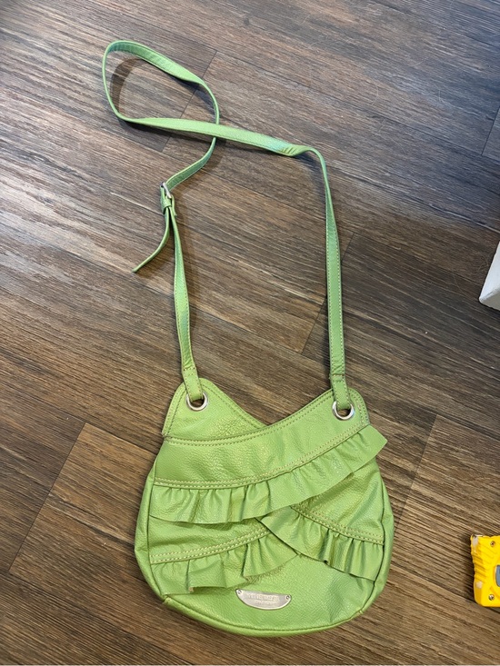 Nine West Handbags - Y2K Faux Green Leather Mini Nine West Crossbody Purse